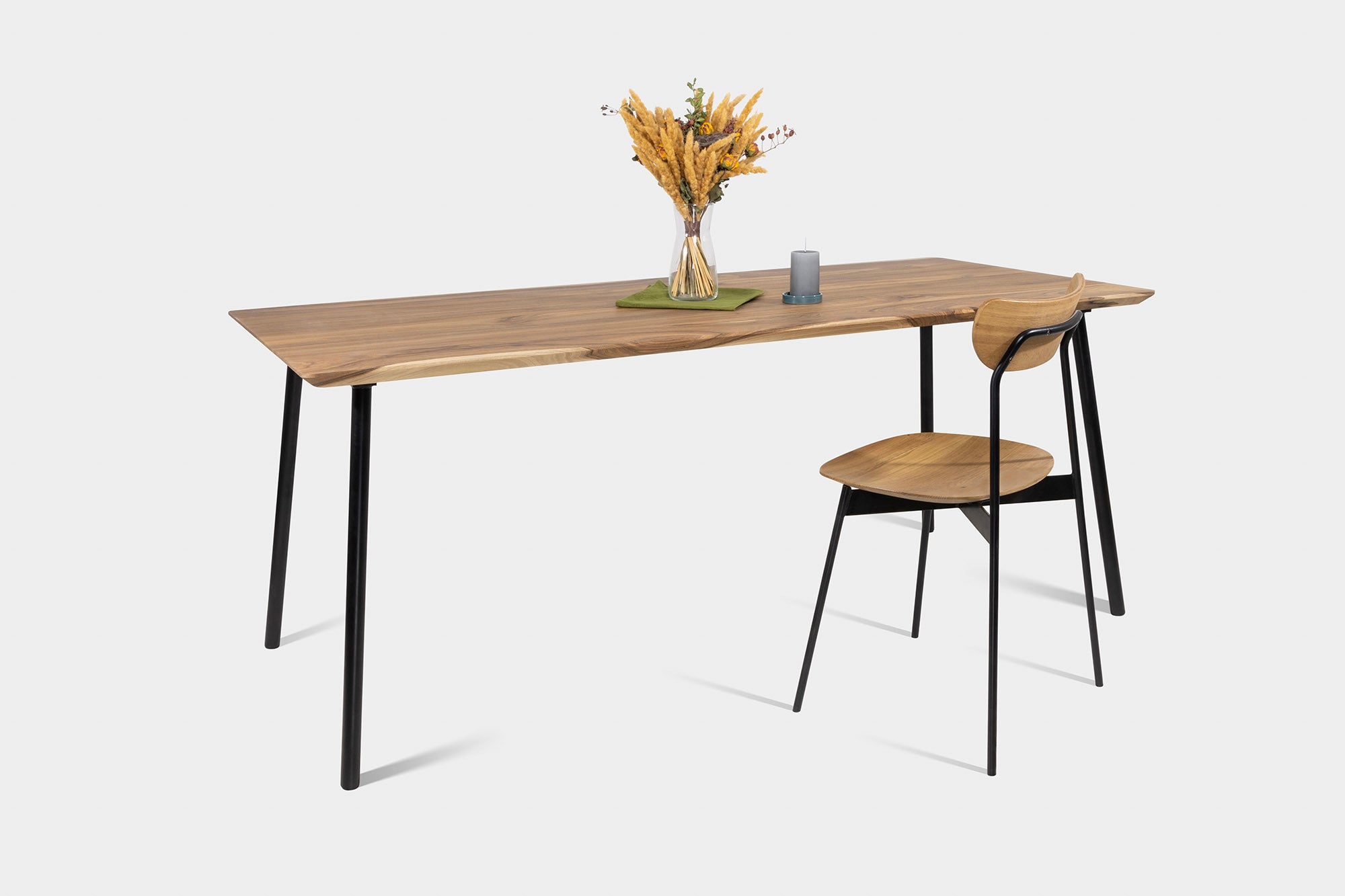 MARTA Walnut Extendable Dining Table