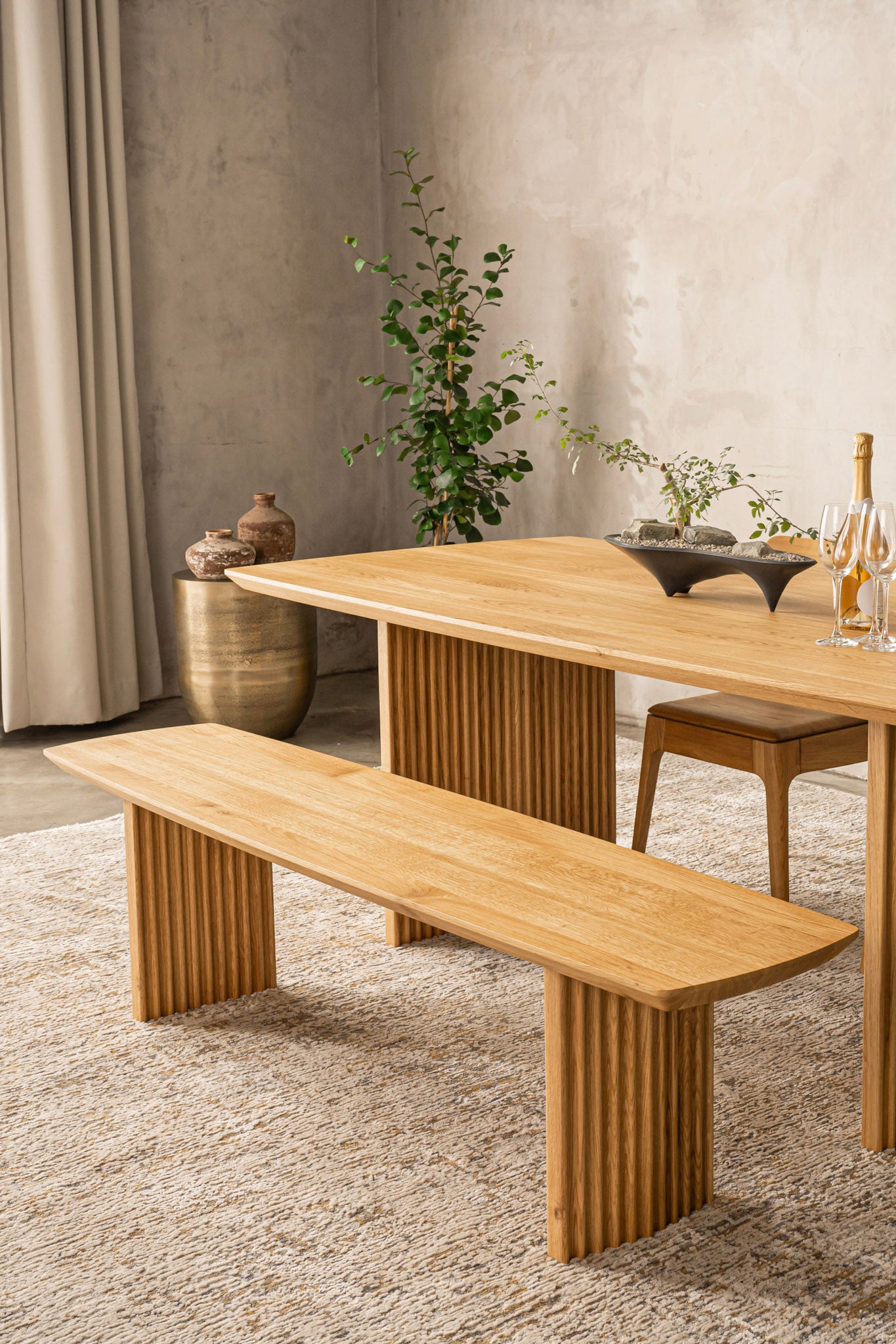 MIOKO | Oak Bench