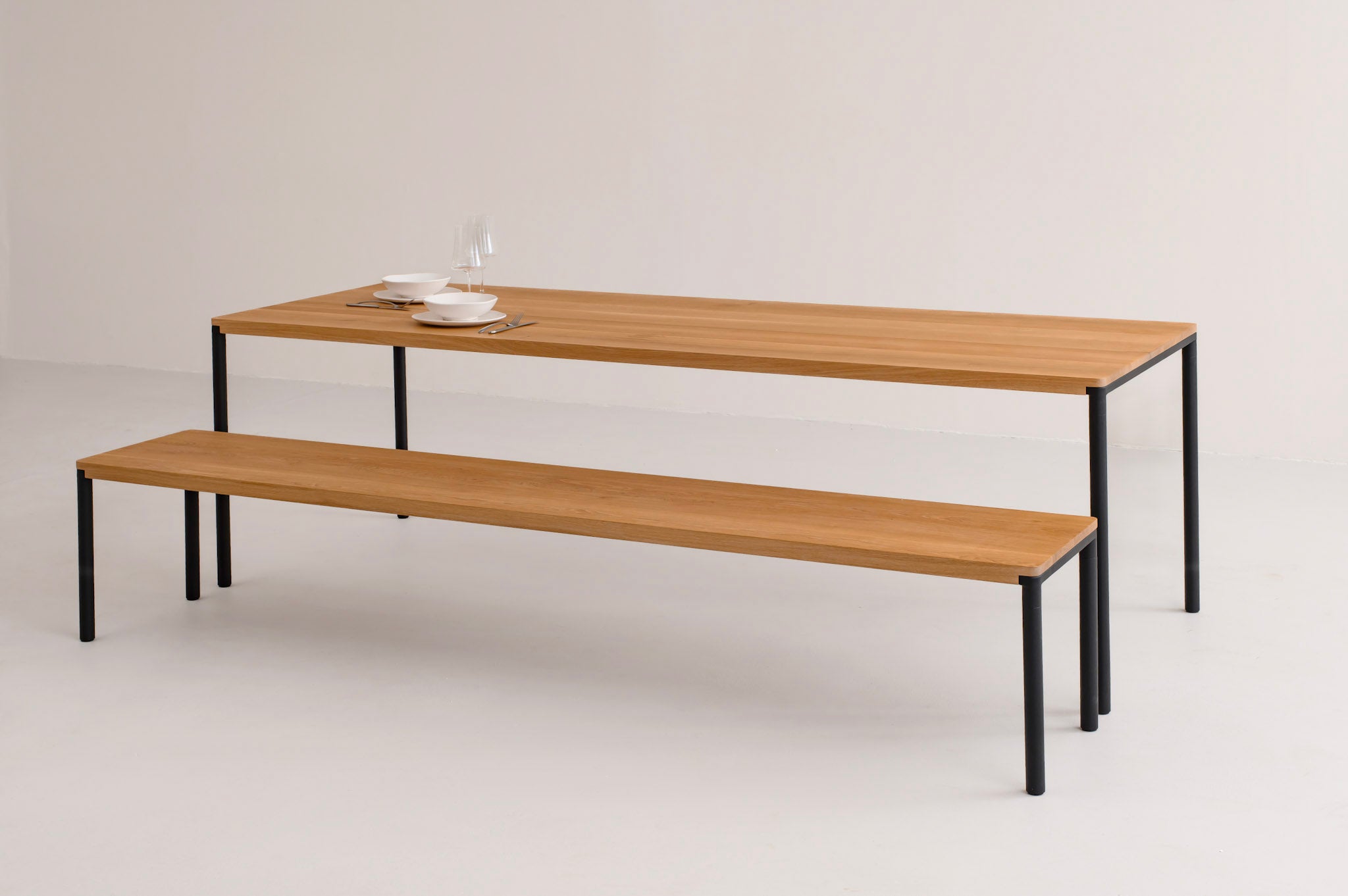 FRANKIE | Oak Dining Bench