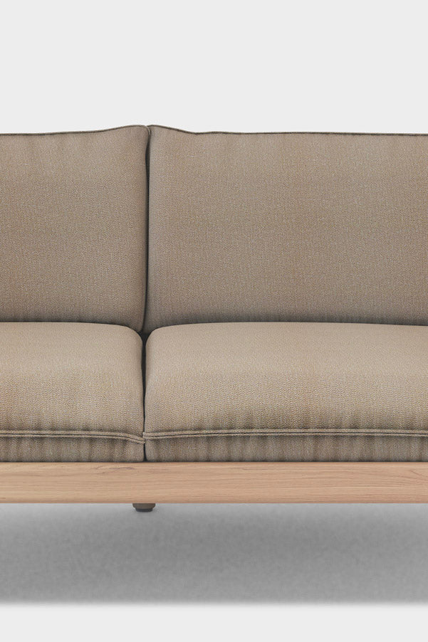 UV and water-resistant cushions with quick-dry foam.