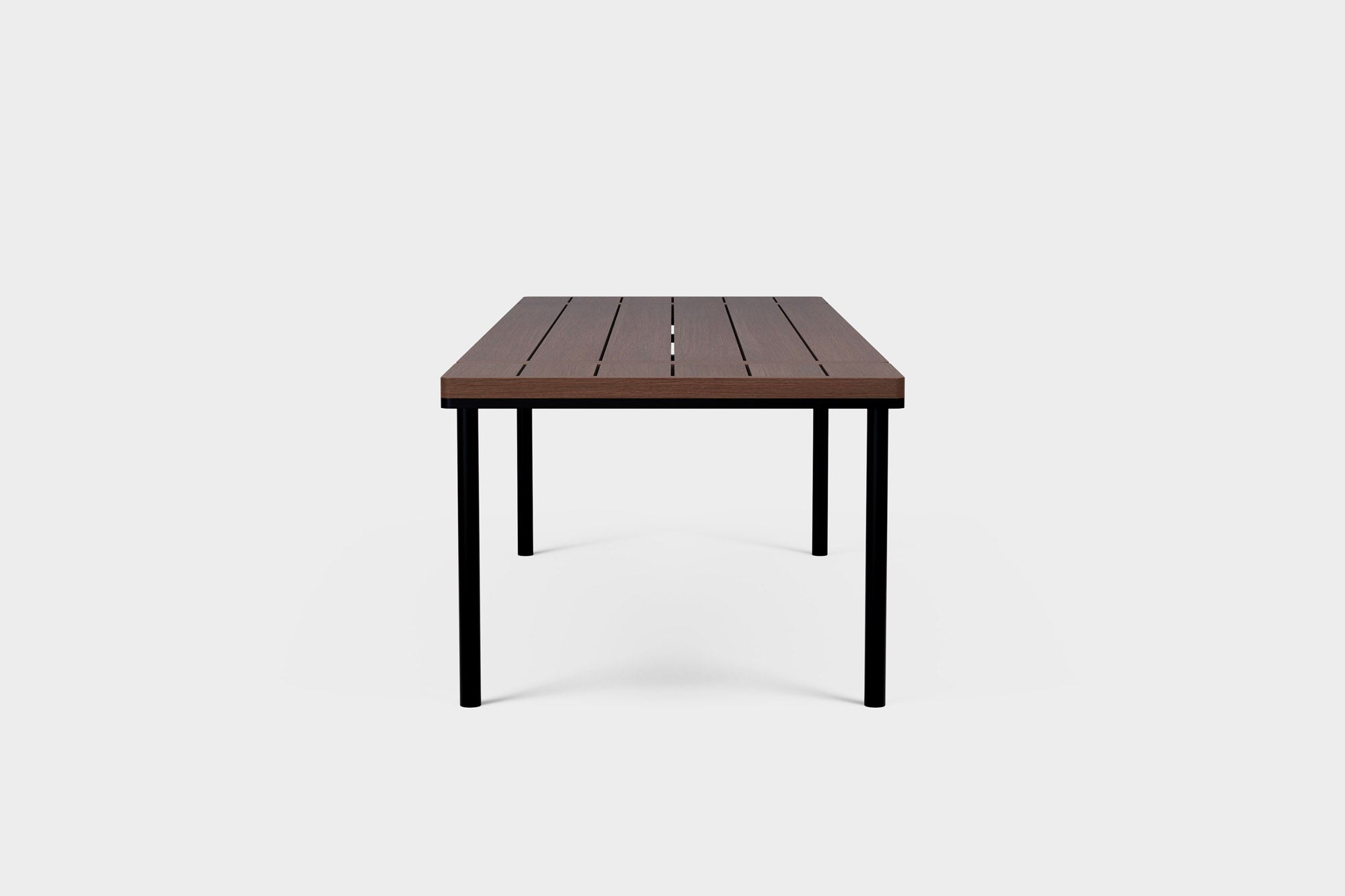FRANKIE | Outdoor Smoked Ash Extendable Dining Table