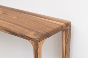 LÜNA | Walnut Console Table image 14