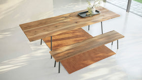 MARTA | Walnut Extendable Dining Table image 10