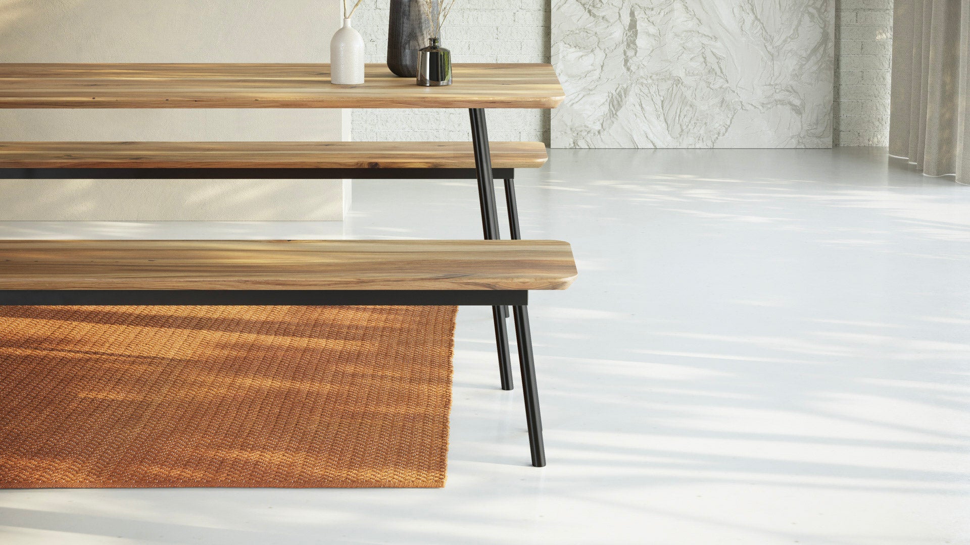 MARTA | Walnut Dining Table