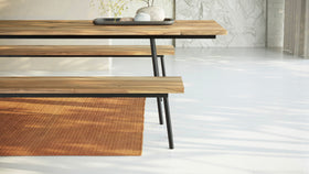 MARTA | Walnut Extendable Dining Table image 11