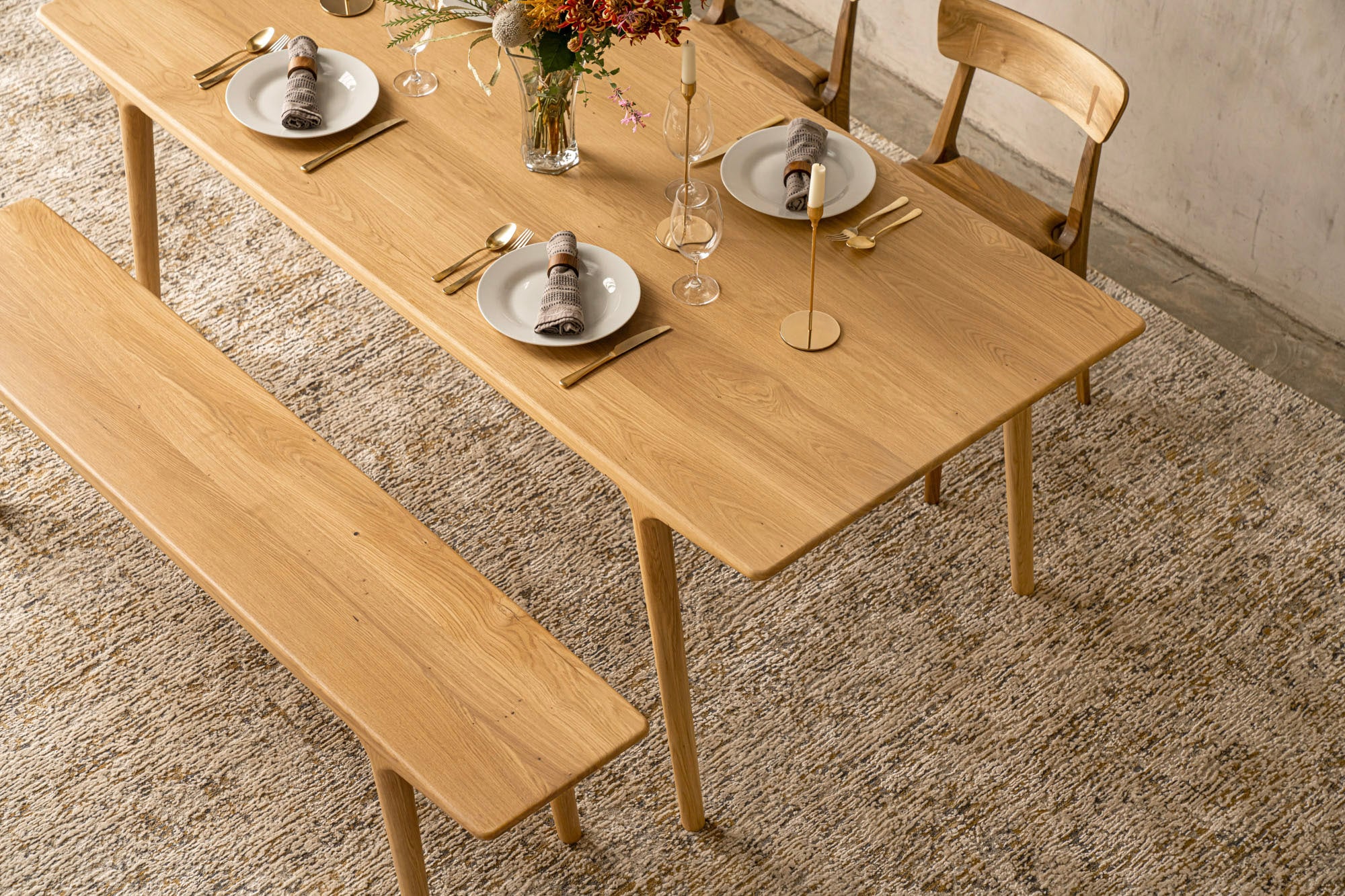 BRUNO | Walnut Dining Table
