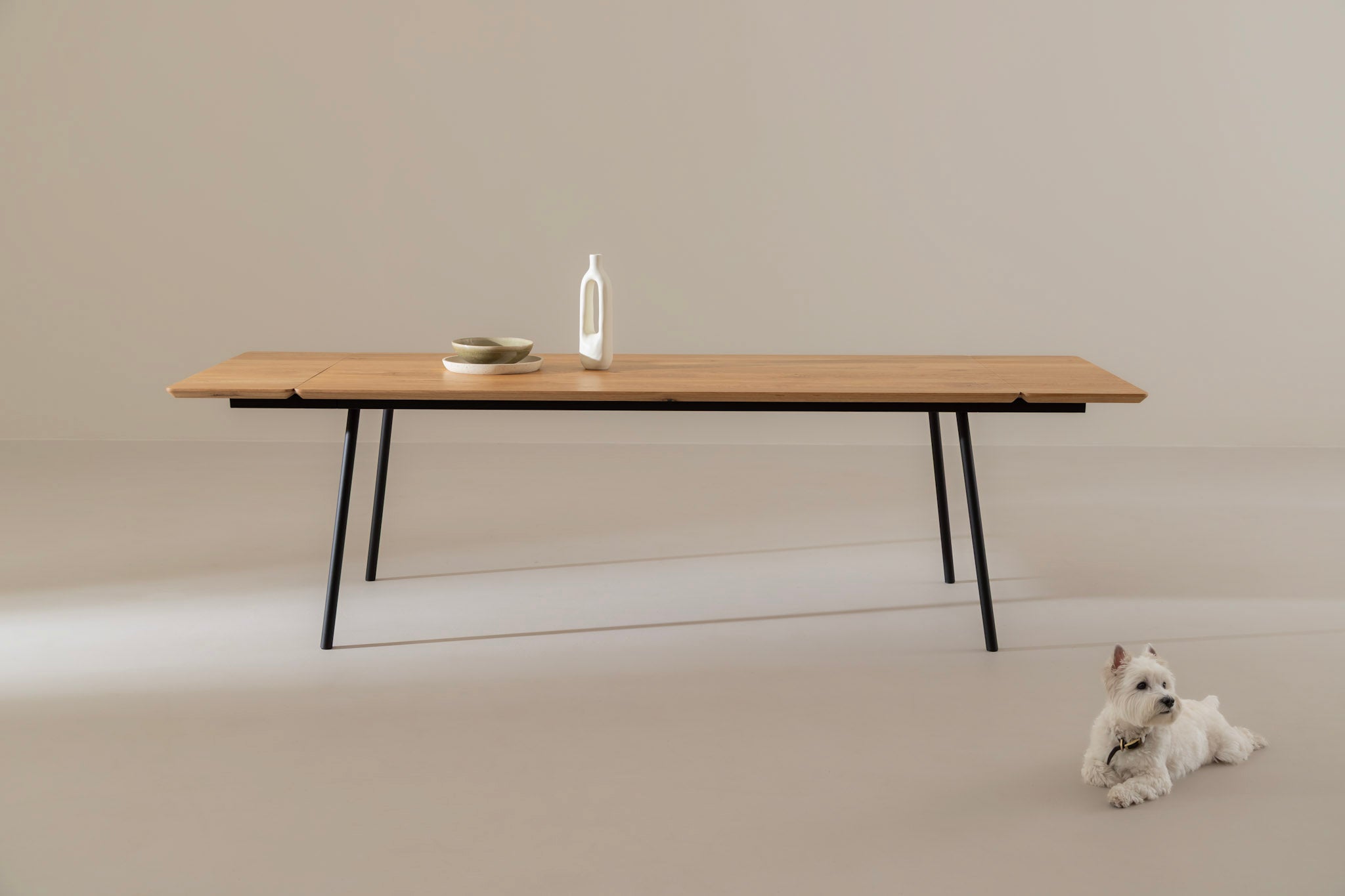 MARTA Oak Extendable Dining Table