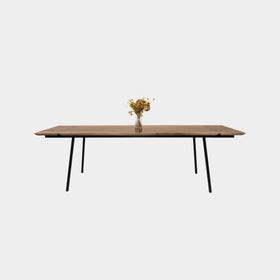 MARTA Walnut Extendable Dining Table