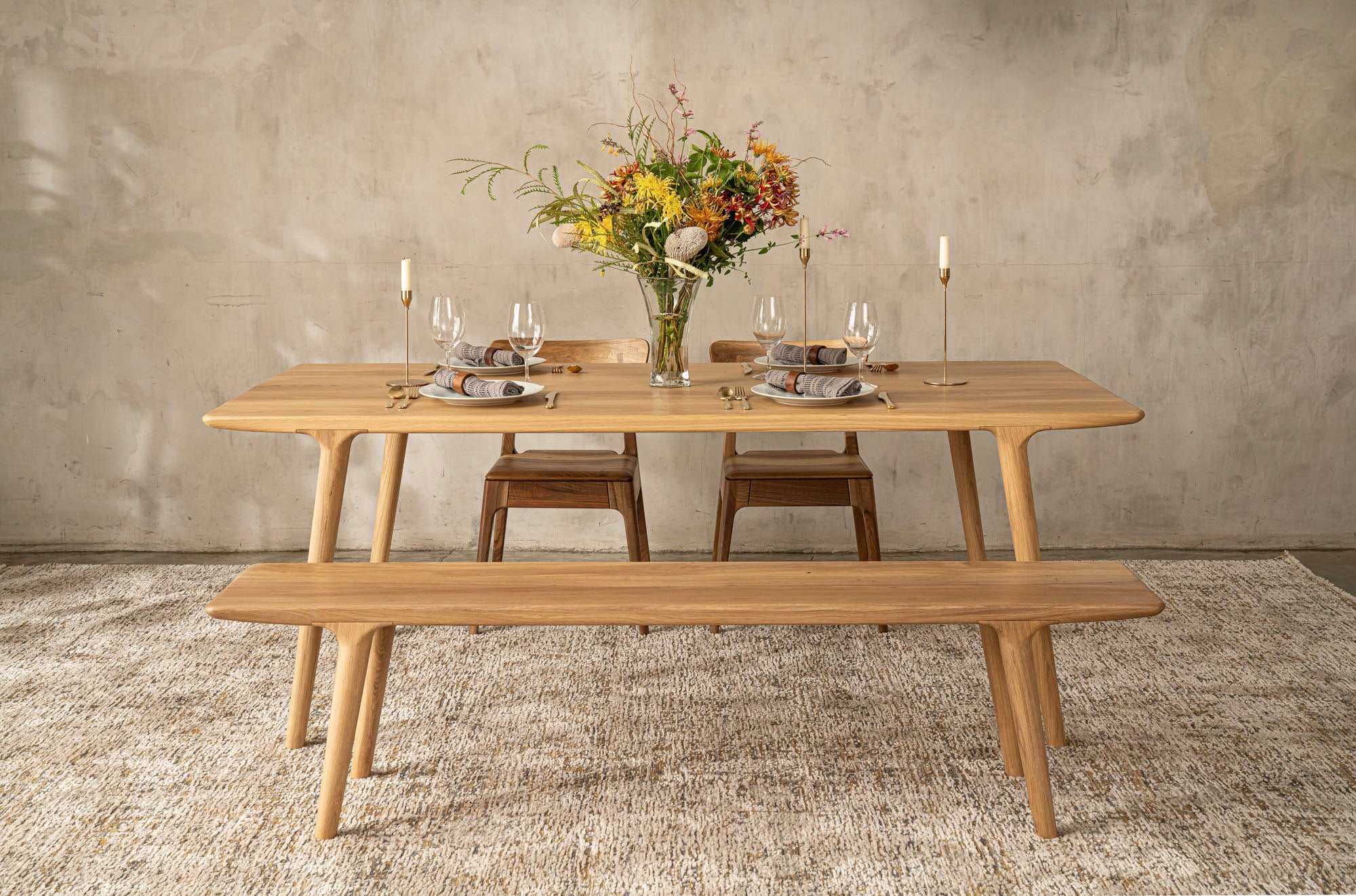 BRUNO | Oak Dining Table