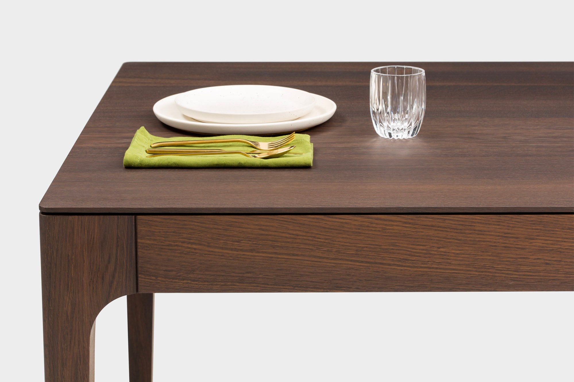 CAROLINA | Smoked Ash Extendable Dining Table