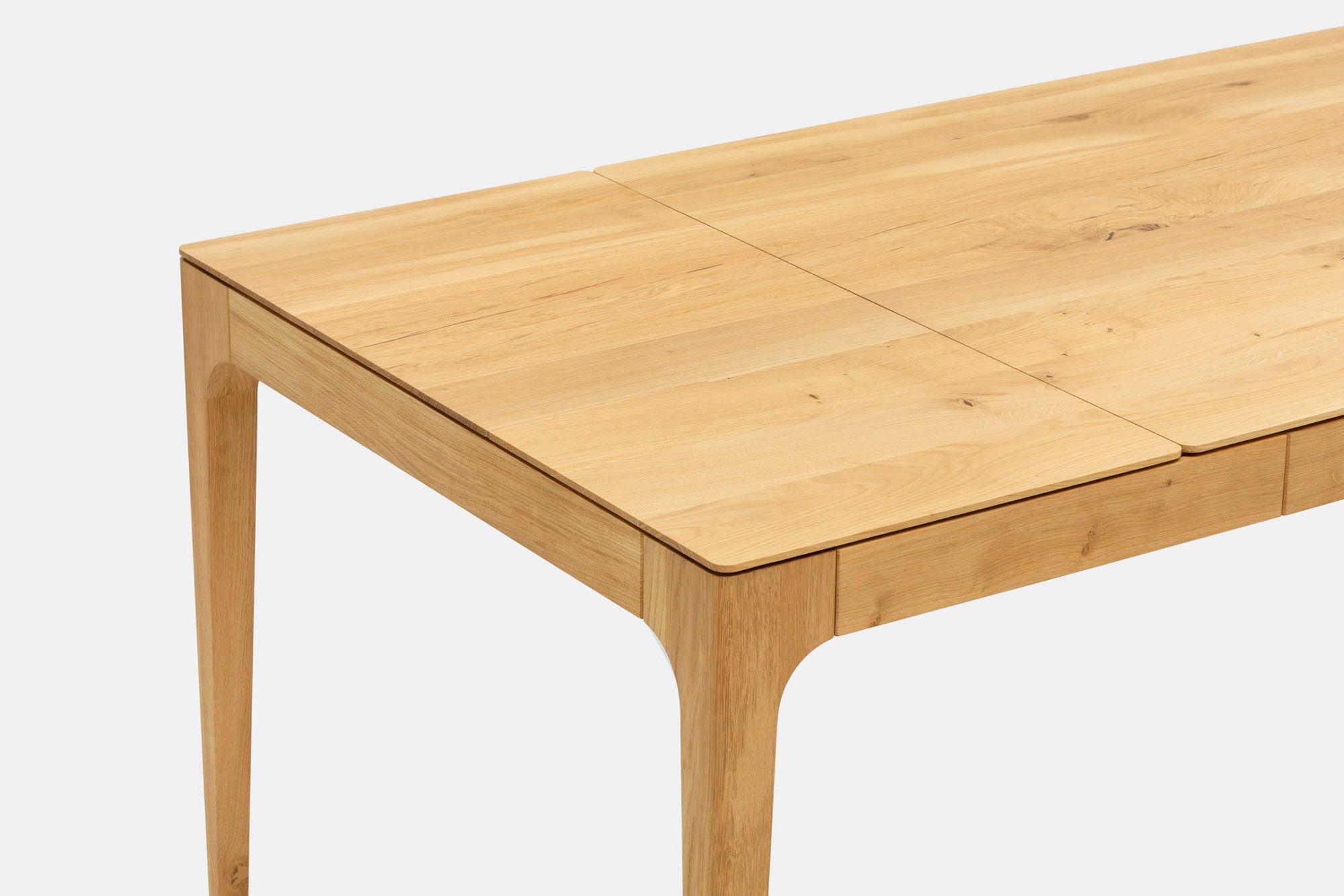 CAROLINA | Uitschuifbare eettafel van eikenhout