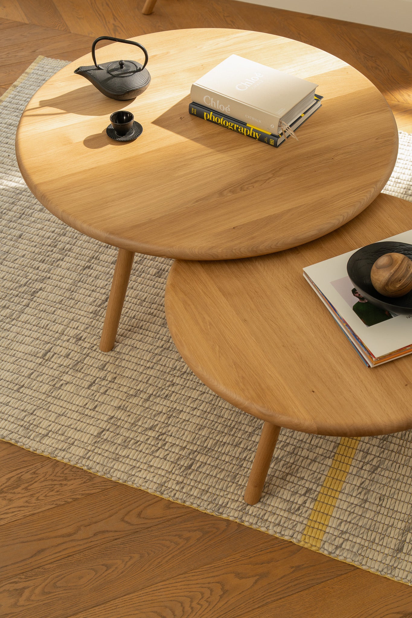 ARLEN | Nesting Round Coffee Tables