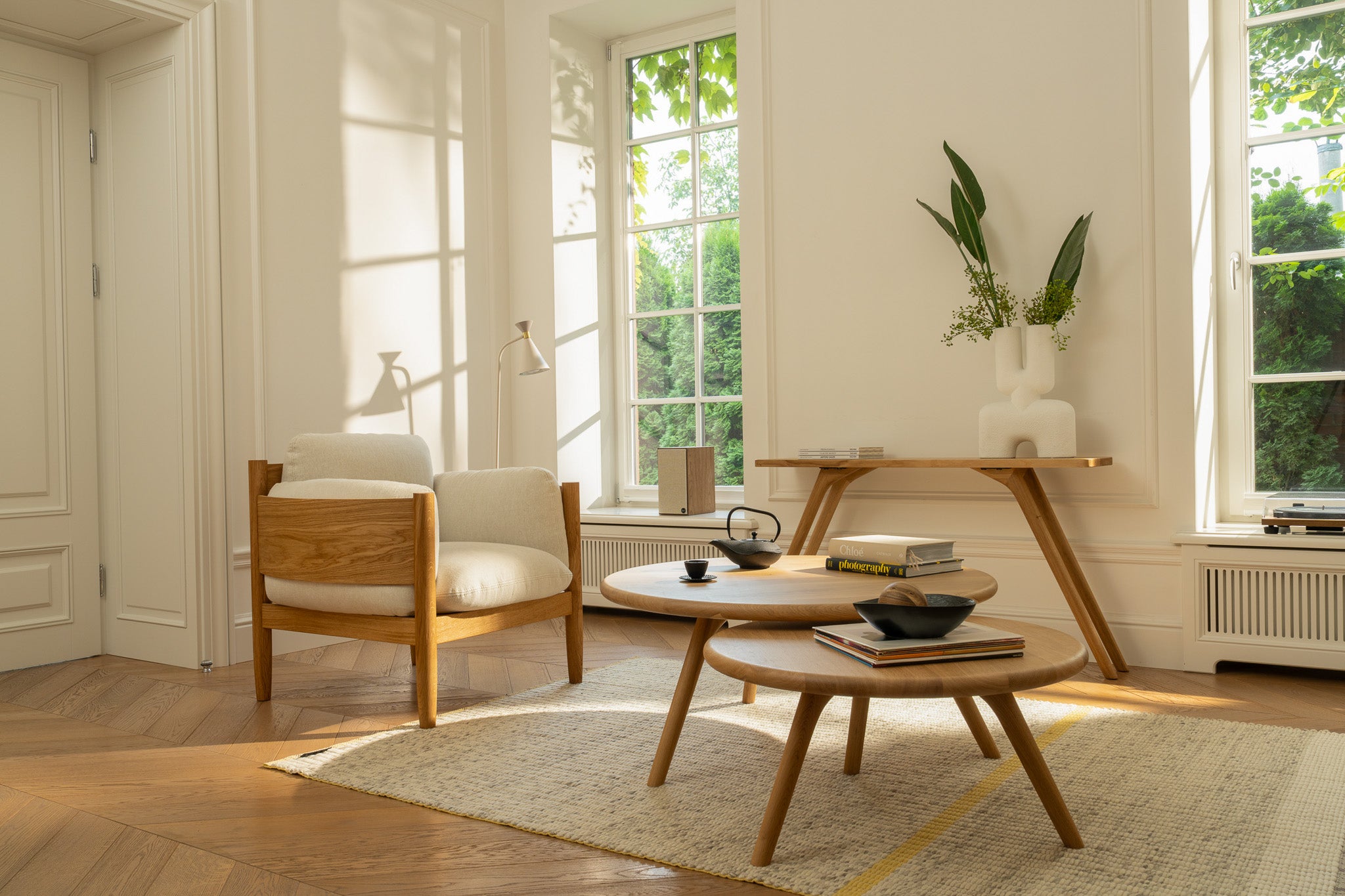 ARLEN | Nesting Round Coffee Tables