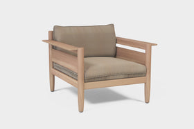 LULU | Oak Outdoor Lounger image 2