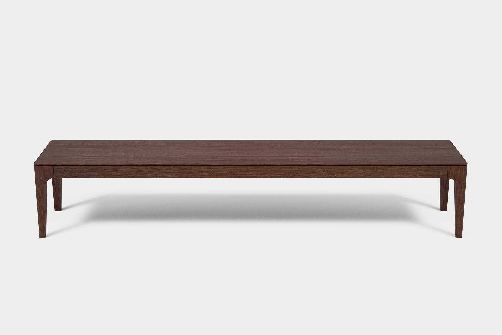 CAROLINA | Smoked Ash Dining Bench