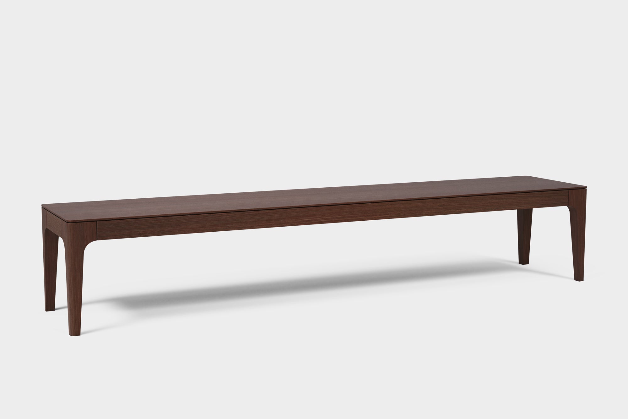 CAROLINA | Smoked Ash Dining Bench