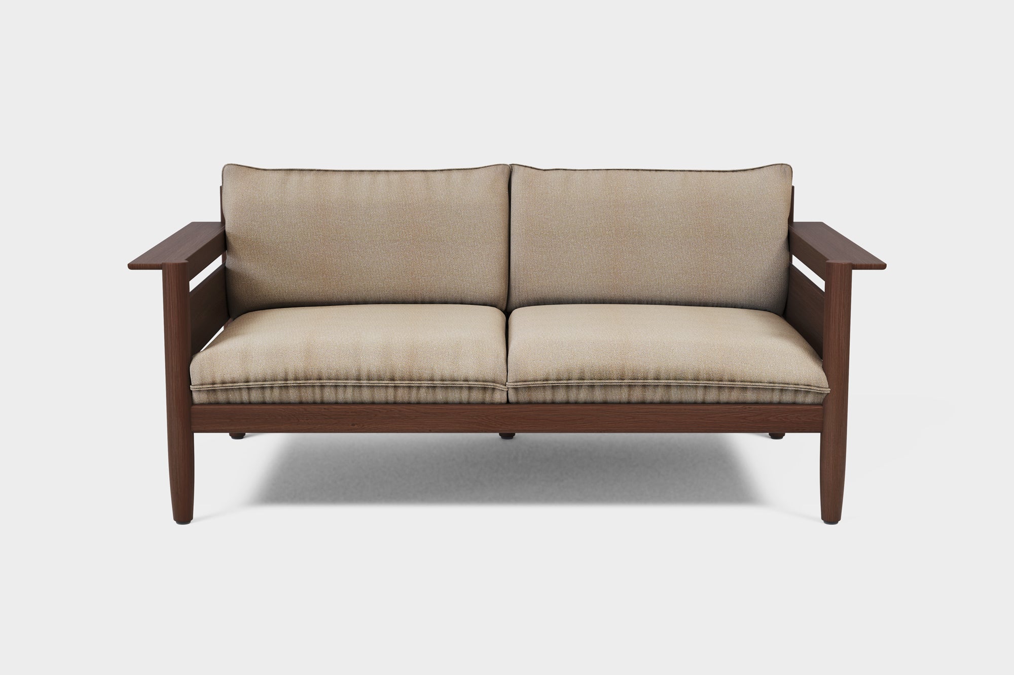 LULU | Smoked Ash Outdoor Two Seater