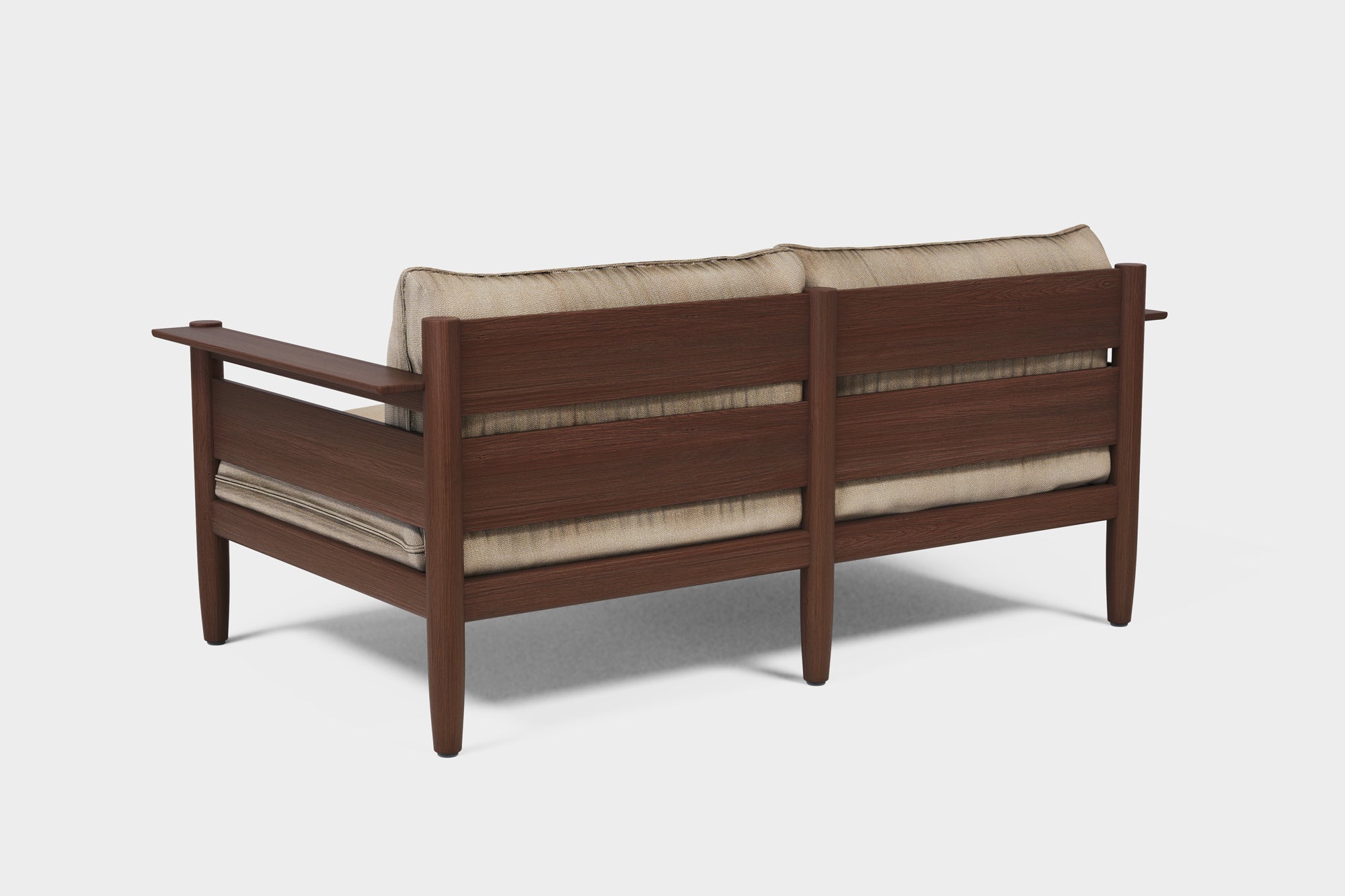 LULU | Smoked Ash Outdoor Two Seater