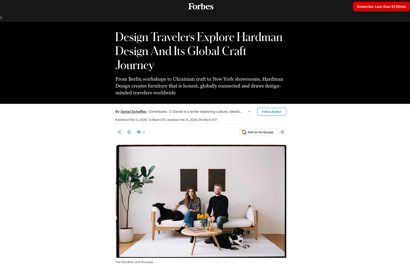 Design Travelers Explore Hardman Design And Its Global Craft Journey