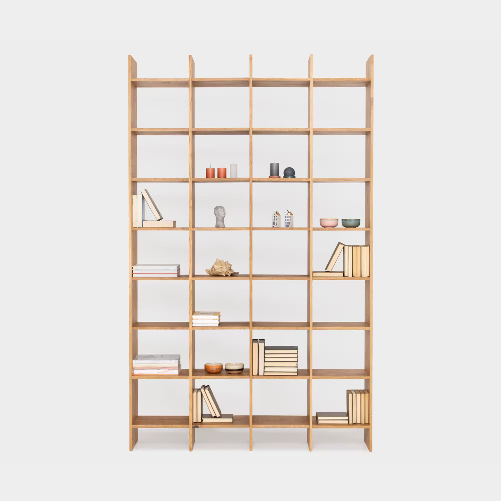 AGATA | Contemporary Oak Bookcase 63
