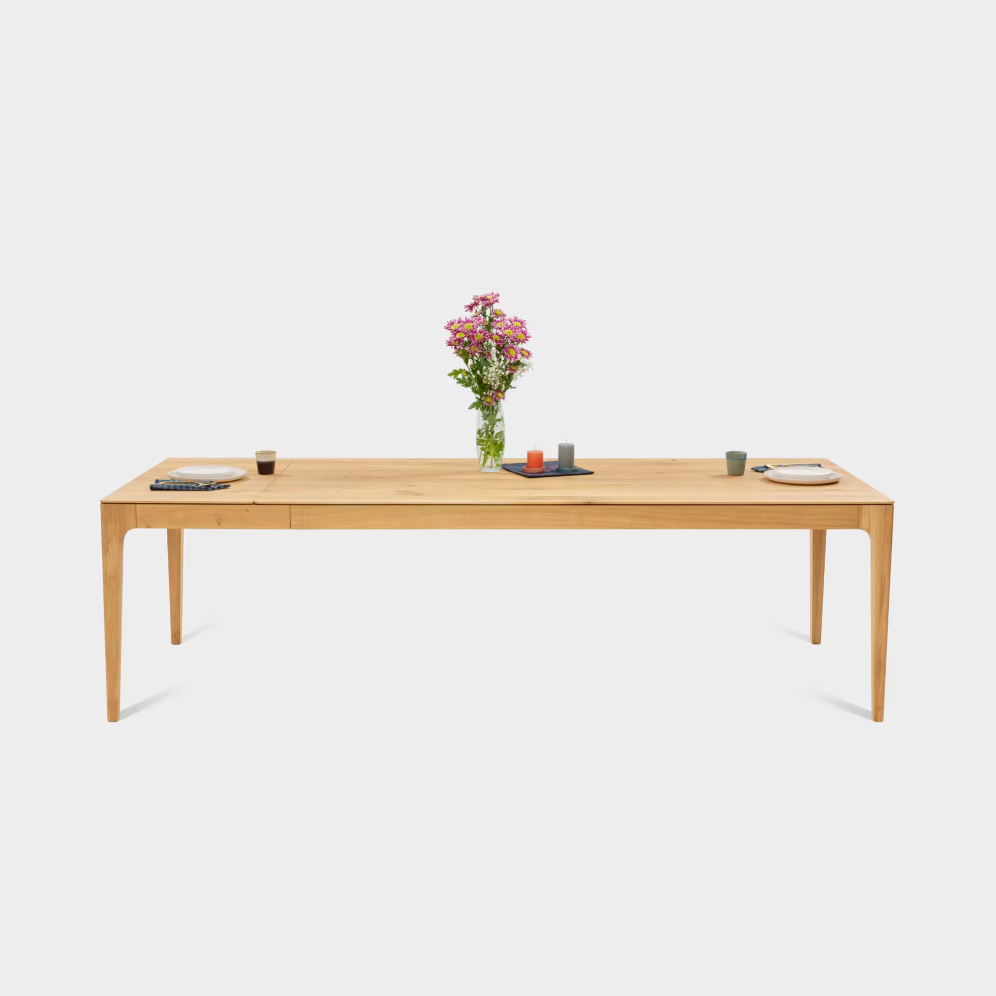 CAROLINA | Oak Extendable Dining Table