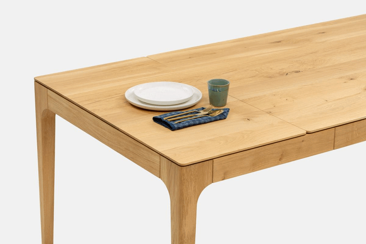CAROLINA | Smoked Ash Extendable Dining Table