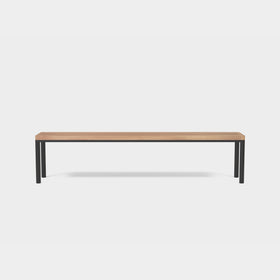 FRANKIE | Outdoor Oak Dining Bench image 5