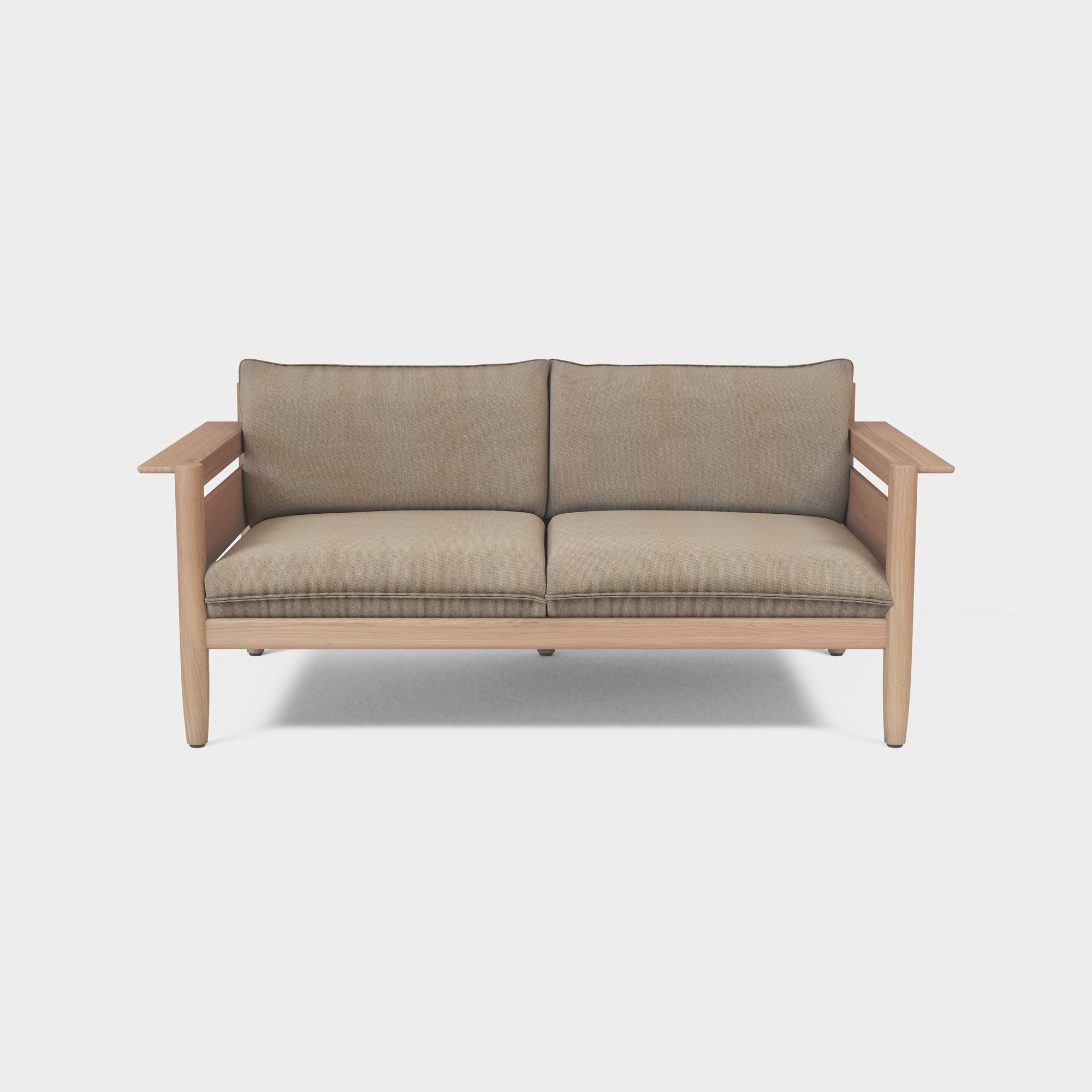 LULU | Oak Outdoor Two Seater