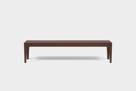 CAROLINA | Smoked Ash Dining Bench image 2