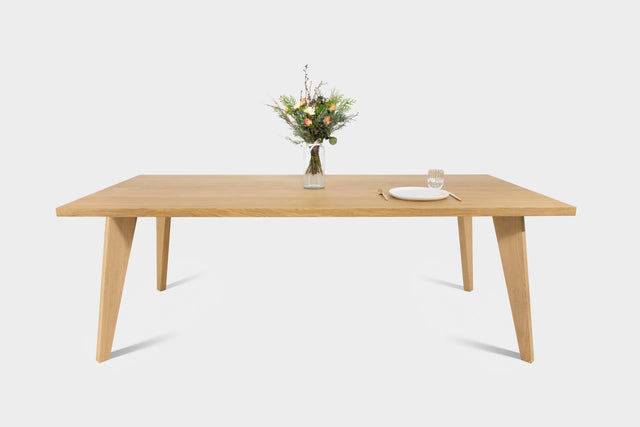 AMBER | Handmade Table And Extendable Dining Table In Oak